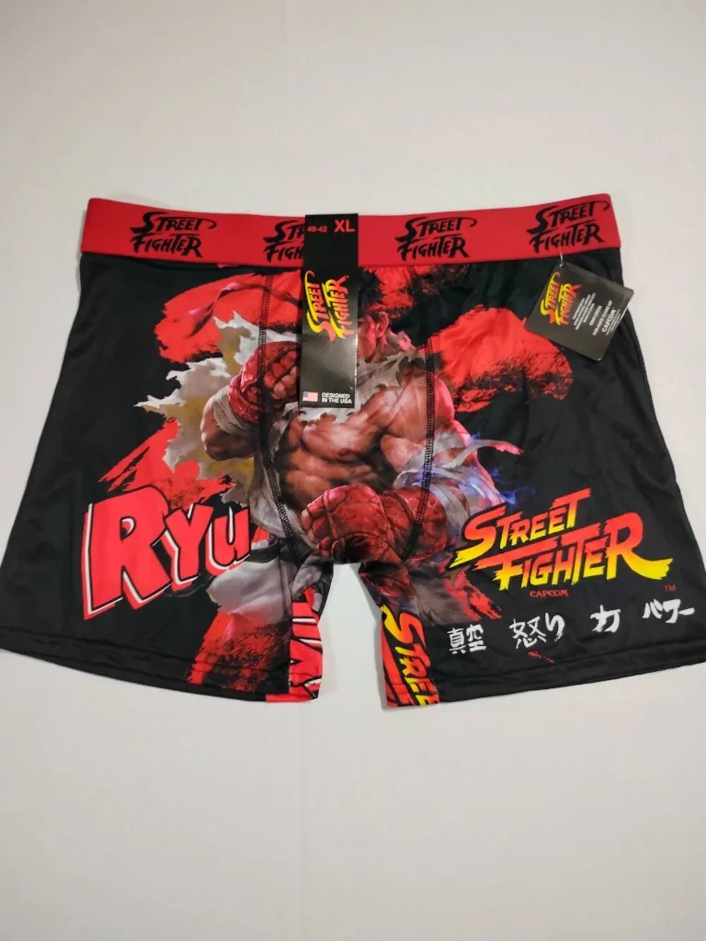 Capcom Street Fighter Ryu Performance Boxer Briefs - XL - Picture 2 of 5